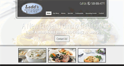 Desktop Screenshot of laddsrestaurant.com
